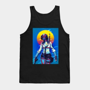 Pubg girl Tank Top